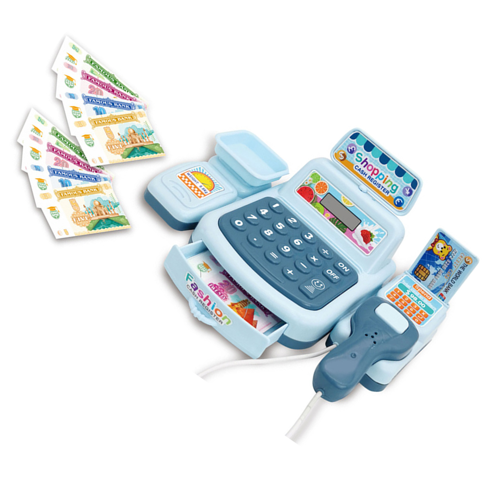 Set Mainan Kasir Supermarket,  - Toy Cash Register ulasan dan harga