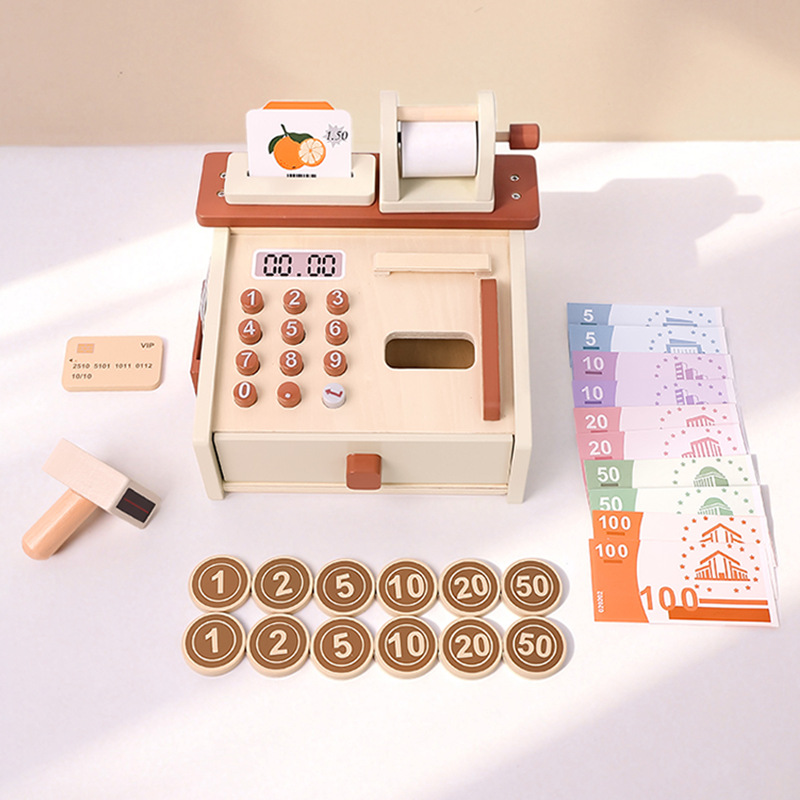 Alat Kasir Simulasi Anak-anak  - Toy Cash Register ulasan dan harga