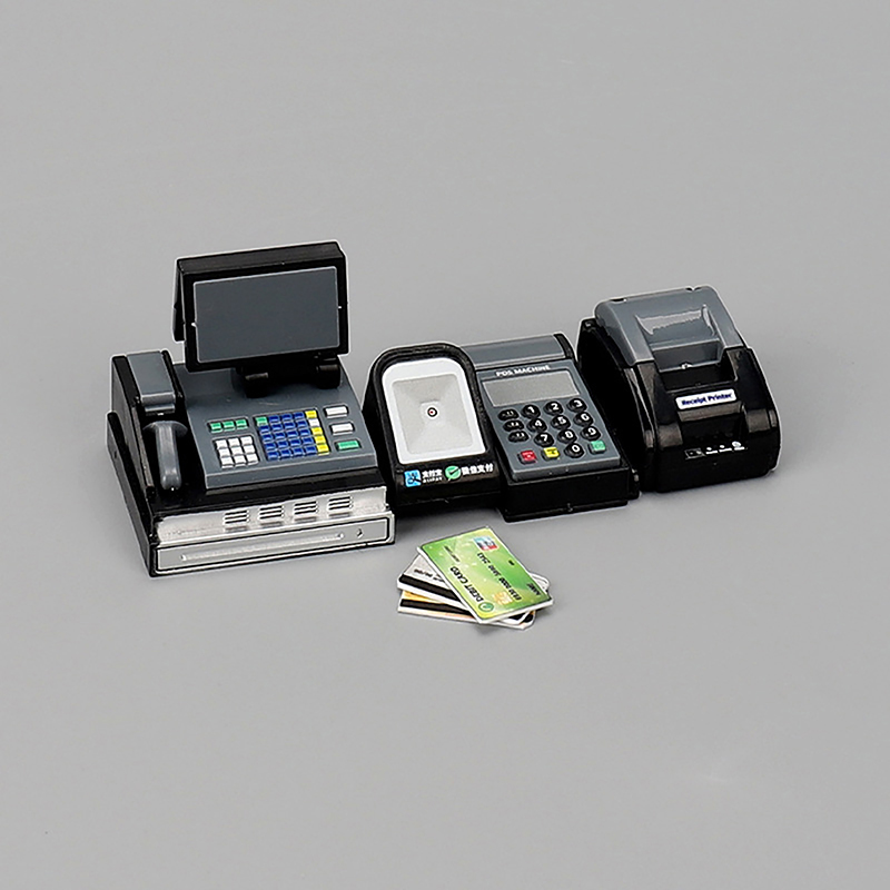 1 Set Rumah Boneka Mini Skala  - Toy Cash Register ulasan dan harga