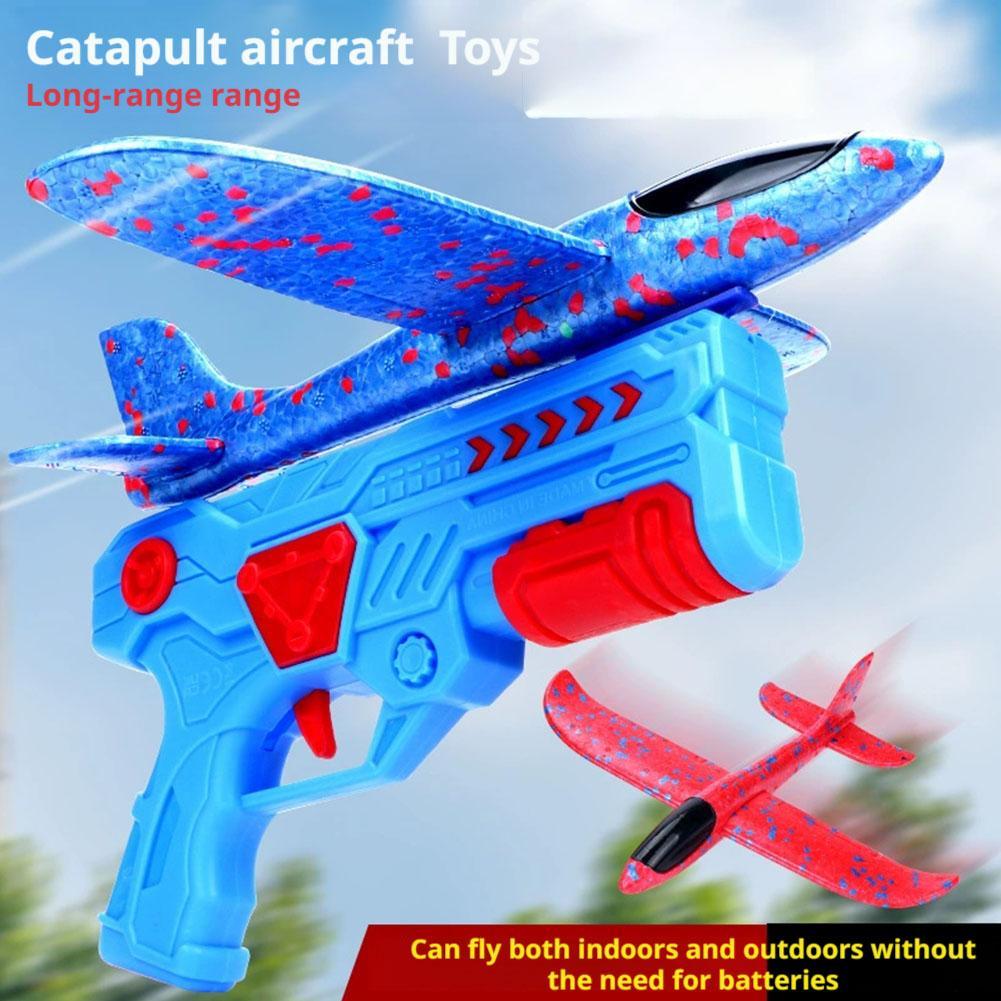 Pesawat Busa Bercahaya 10M, Pe - Catapult Launcher Toy ulasan dan harga