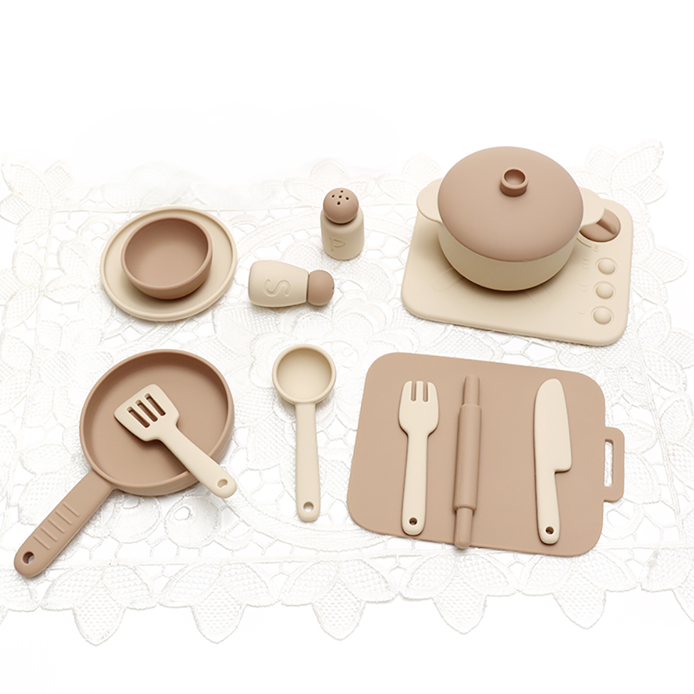 13 Pcs Set Mainan Silikon Pera - Kids Toys Kitchen Set ulasan dan harga