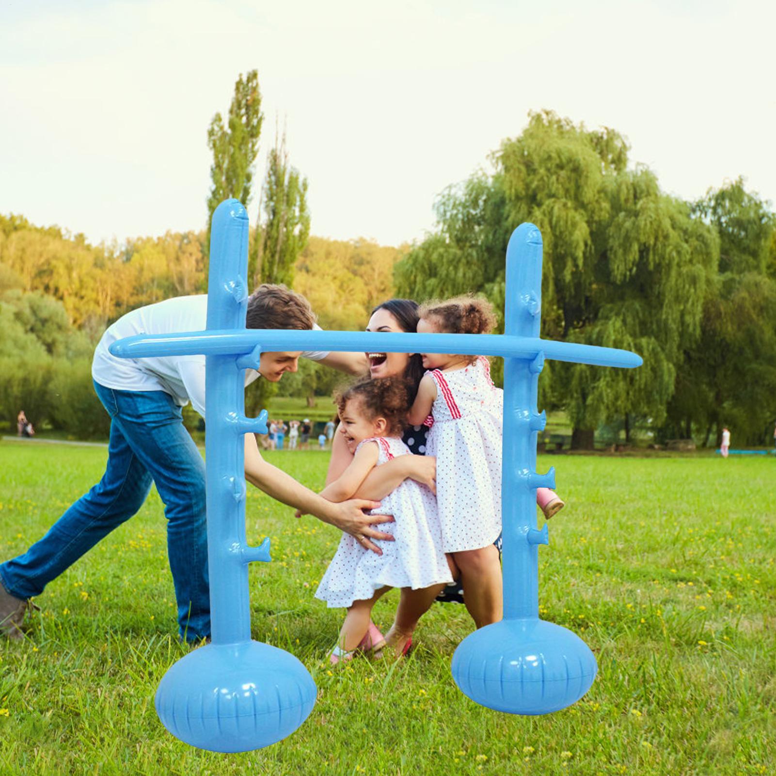 Set Permainan Limbo Tiup 130CM - Kids Yard Toys ulasan dan harga
